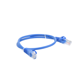 Cable de parcheo UTP Cat5e - 0.5 m - azul