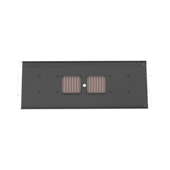 Charola de Empalme para Fibra Óptica, Para Protección de 24 Empalmes de Fusión o Mecánicos, Compatible con los Paneles FRME3 y FRME4