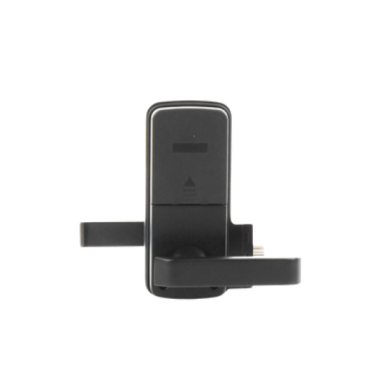 Cerrojo Electrónico con Manija y Lector de Huella/ Tarjeta para Puerta de Vidrio