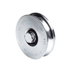 310 - Rueda de 8 cm SIN Soporte / Soporta hasta 200 kg / Canal Tipo 