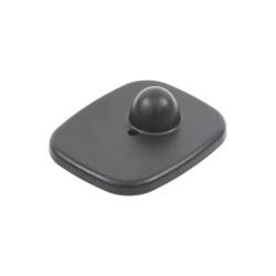 Paquete de 100 Tags RF Para Ropa, Tipo Mini Square, Color Negro