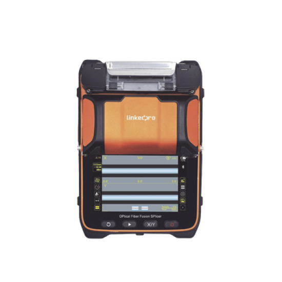 Fusionadora de Fibra Óptica MultiModo y MonoModo / 6 motores / Alineación por Núcleo / OPM + VFL