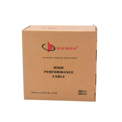 Bobina de Cable UTP Reelex, de 4 pares, Alto Desempeño Cat6, PVC (CM), Color Azul, 23 AWG, 305m