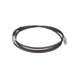 Cable de Parcheo UTP, Cat6A, 24 AWG, CM, Color Negro, 5ft
