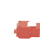 Módulo Jack Keystone Cat5e (toolless), con terminación en ángulo 180 º Color Rojo, Compatible con Faceplate y Patchpanel Linkedpro