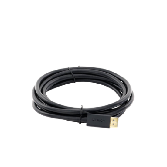 Cable DisplayPort 1.2 Macho a Macho/ Longitud 3m / Versión DP1.2 / Soporta 4K@60Hz; 2K@144Hz / Soporta 3D / Color profundo de 8 y 10 bits / Blindaje Interno Múltiple / Cobre Estañado 28AWG  / Botón de Liberación