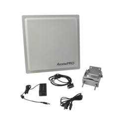 Lector RFID de Largo Alcance para Control de Acceso Vehicular / Hasta 12 m Lineales y Regulables de Cobertura / UHF 902-928MHz 