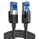 Cable Ethernet Cat8 CLASSâ… F/FTP Redondo con Malla de Nylon 2 Metros