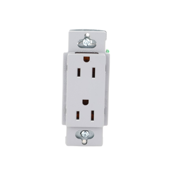 Tomacorriente 125V 15A resistente a manipulaciones.