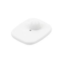 Paquete de 100 Tags RF Para Ropa, Tipo Mini Square, Color Blanco