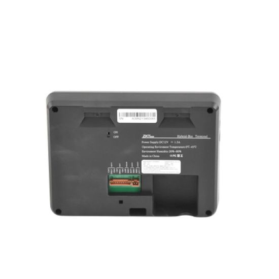 Terminal Biométrica de Palma y Huella Digital para Gestión de Asistencia y Control de Acceso