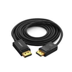 Cable DisplayPort 1.2 Macho a Macho/ Longitud 5m / Versión DP1.2 / Soporta 4K@60Hz; 2K@144Hz / Soporta 3D / Color profundo de 8 y 10 bits / Blindaje Interno Múltiple / Cobre Estañado 28AWG  / Botón de Liberación