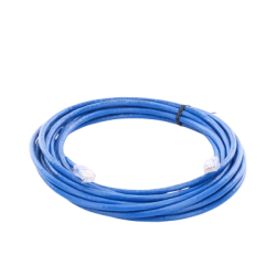 Cable de parcheo UTP Categoría 6, con plug modular en cada extremo - 6 m. - Azul