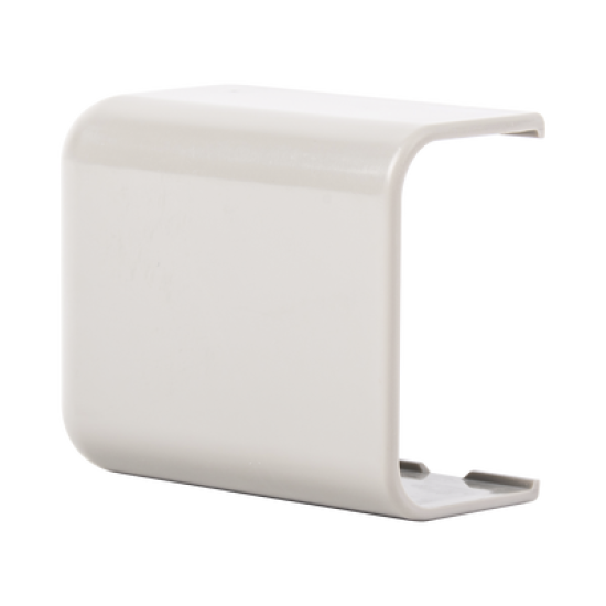 Tapa Final, para uso con canaleta LD10, material ABS, Color Gris