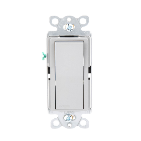 Switch un solo polo 15 Amp GRIS