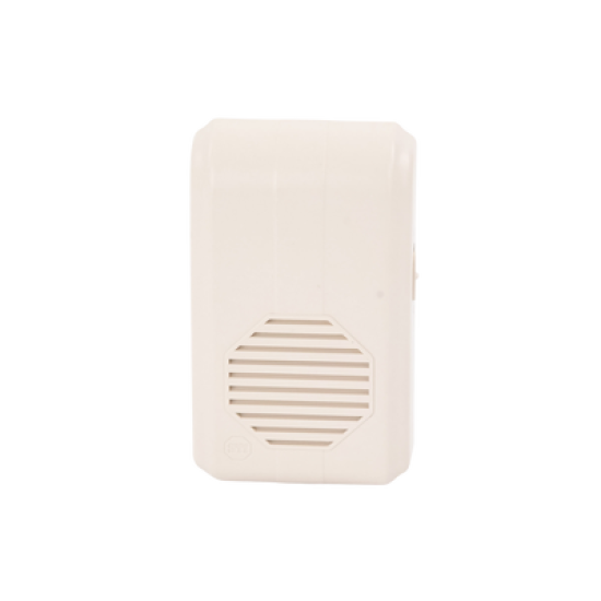 Timbre Inalámbrico Para Puerta Con 10 Tonos, Hasta 150m Linea de Vista, Con Receptor Inalámbrico Incluido, 110Vca 