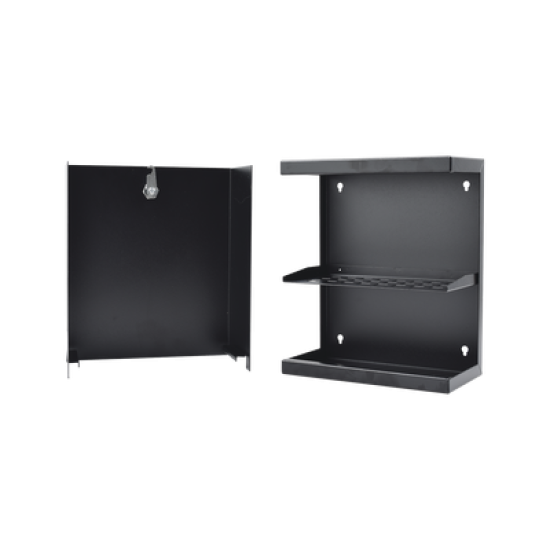 Gabinete con Punto de Consolidación de 24 Puertos, Compatible con conectores Keystone, Instalación en Pared o techo falso, Se envía el Gabinete Armado.