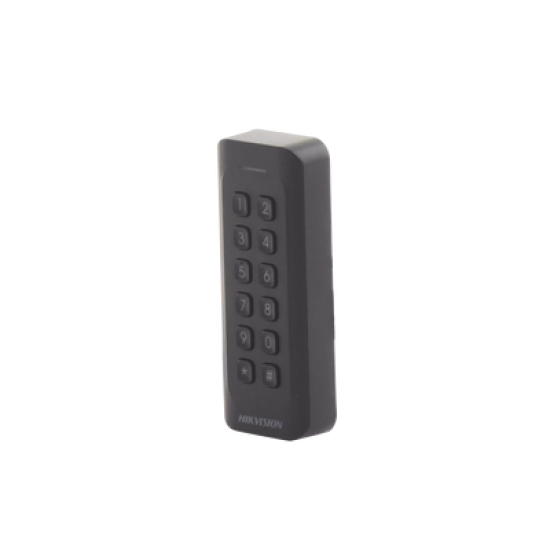 Lector de Tarjetas PROX EM y Contraseñas / Exterior IP65 / Wiegand / Compatible con Cualquier Panel / PERFIL DELGADO y ESTETICO / Indicador LED