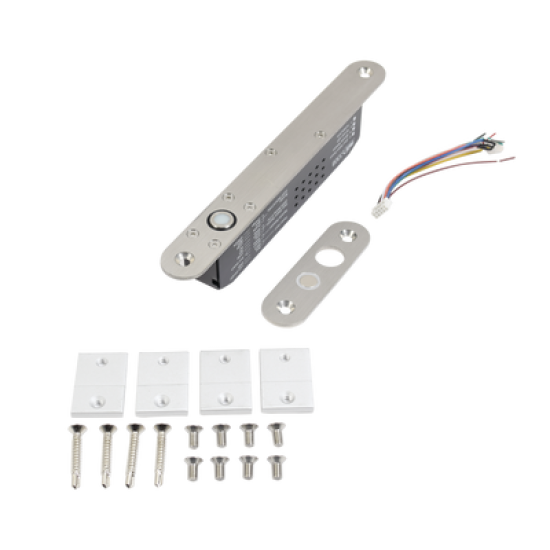 Cerradura de Perno ideal para Perfiles Delgados /Temporizador / Buzzer (Zumbador) /2 Años Garantia