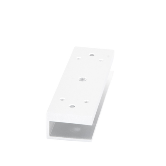 Montaje en U para puerta de vidrio compatible con chapa magnética MAG350S y MAG350NLED