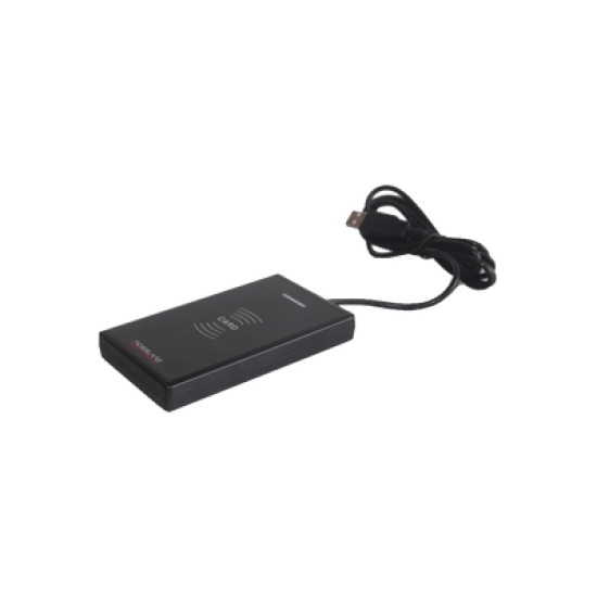 Lector Enrolador de Escritorio para tarjetas de Proximidad ROSSLARE (MIFARE 13.56 MHZ), Compatible con AXTRAXNG y  AXTRAXPRO