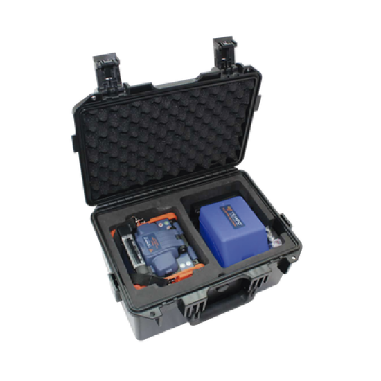 Fusionadora de Fibra Óptica de Alineación por Núcleo con 6 Motores con Perdida Típica (SM); 0.01 dB (MM); 0.04 dB) 