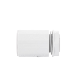 Conector de tubería rígida a caja (Racor), PVC Auto-extinguible, de 50 mm