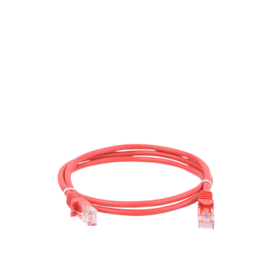 Cable de parcheo UTP Cat6 - 0.5 m - rojo
