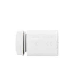 Conector de tubería rígida a caja (Racor), PVC Auto-extinguible, de 25 mm