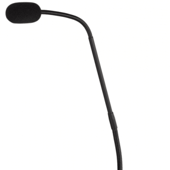 Estación de Voceo Multizona | Micrófono Cuello de Ganso | 8 Botones Programables | Dante | Para Series MTX/MRX