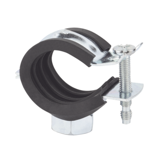 Abrazadera isofónica instalación rápida 1 1/2