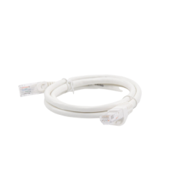 Cable de parcheo UTP Cat6 - 1 m - blanco