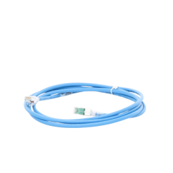 Patch Cord Z-MAX Cat6A S/FTP, CM/LS0H, 7ft, Color Azul, Versión Bulk (Sin Empaque Individual)