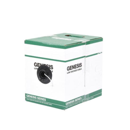 Bobina de 305 Metros / Alambre de Cobre 2 x 22 AWG / Tipo Alarmas CM-CL2 / Para Interior / Color Blanco / Para Aplicaciones de Alarmas de Intrusión / Automatización