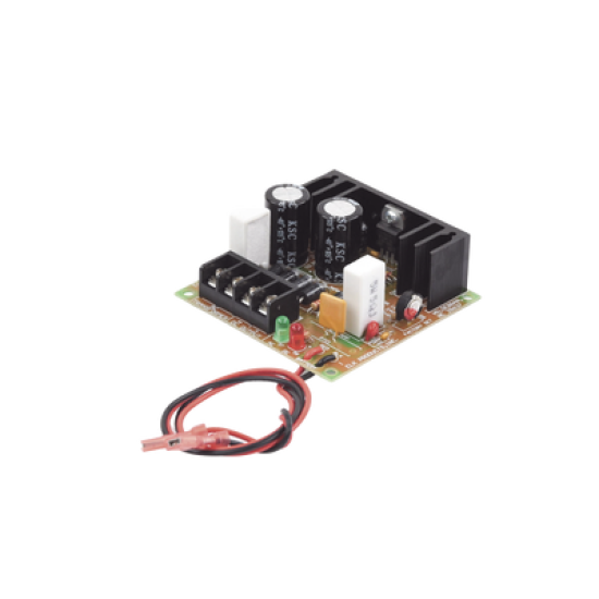 Fuente de Poder 6Vcc, 12Vcc o 24Vcc con Opción de Respaldo de Batería / En Caja de Plástico