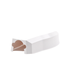 Refacción para 1601/1603 / Tapa plástica para enganche de mástil / Color Blanco