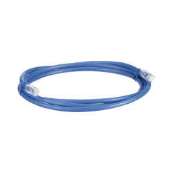 Cable de Parcheo UTP, Cat6A, 24 AWG, CM, Color Azul, 20ft