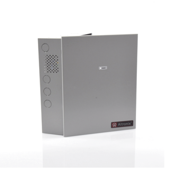 12 o 24 Vcc @ 4 A / Fuente tipo control / 8 circuitos de control ( NO / NC ) / capacidad de respaldo / requiere baterías. 