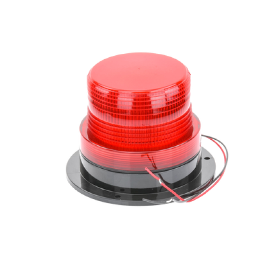 Burbuja Brillante de Larga Vida Útil, con 8 LEDs Color Rojo, Domo Rojo
