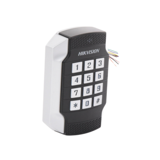 Lector de Tarjetas MIFARE y Contraseñas / Wiegand W26 - W34 y RS-485 / IP65 / IK10 / Estetico y Facil de Utilizar / Indicador LED