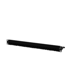 Patch Panel Z-MAX, de 24 puertos, Modular (vacío), Plano, 1UR
