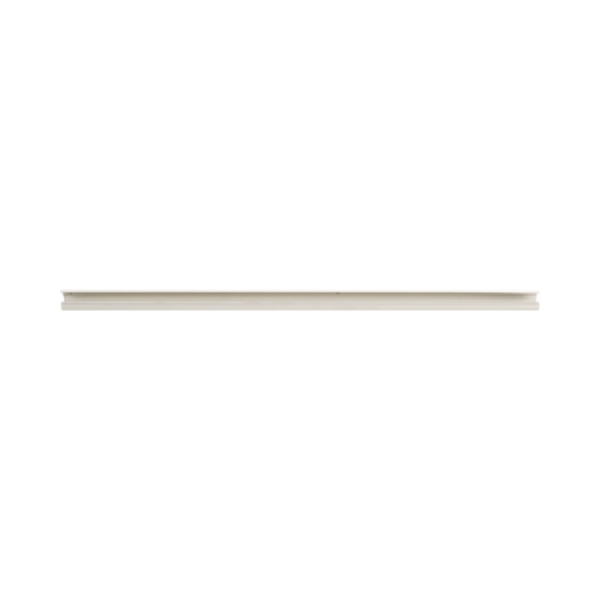Canaleta LD5 de PVC rígido, con cinta adhesiva para instalación sin herramientas, 26 x 15 x 1828.8 mm, Color Blanco Mate