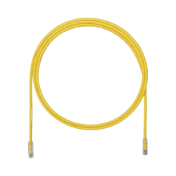 Cable de Parcheo UTP, Cat6A, 24 AWG, CM, Color Amarillo, 10ft
