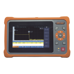 OTDR para pruebas en Enlaces de Fibra Óptica, longitudes de onda 1310 y 1550 nm, entrada SC/APC 
