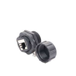 Acoplador Industrial RJ45-RJ45 Categoría 6 Blindado IP67 (Waterproof)