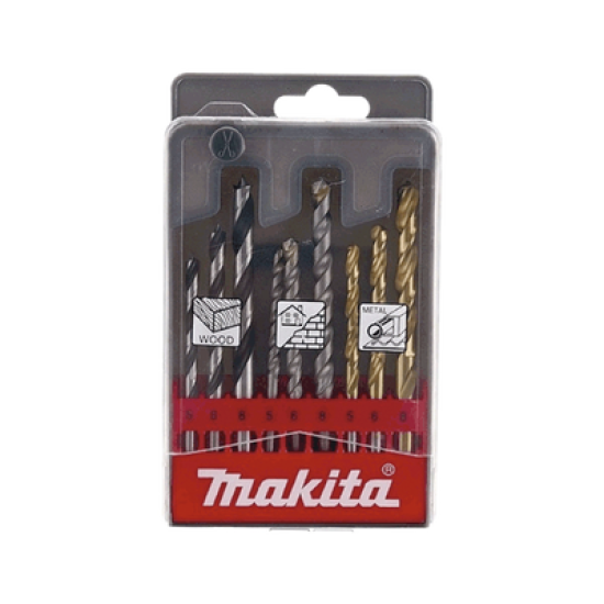  Juego con 9 piezas de brocas 