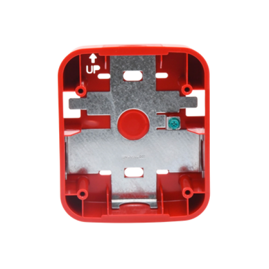 Caja de Montaje en Pared, para Sirena, Color Rojo, Nuevo Diseño Moderno y Elegante