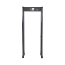 Arco Detector de Metales de 33 Zonas con Anclaje para Fijarse al Piso. Incluye Sensor IR para evitar falsas Alarmas / Certificado por la Administración Federal de Aviación de EE. UU. (FAA)