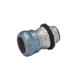 Conector de Compresión Impermeable Aislado de Acero Galvanizado para Pared Delgada de 1 1/2