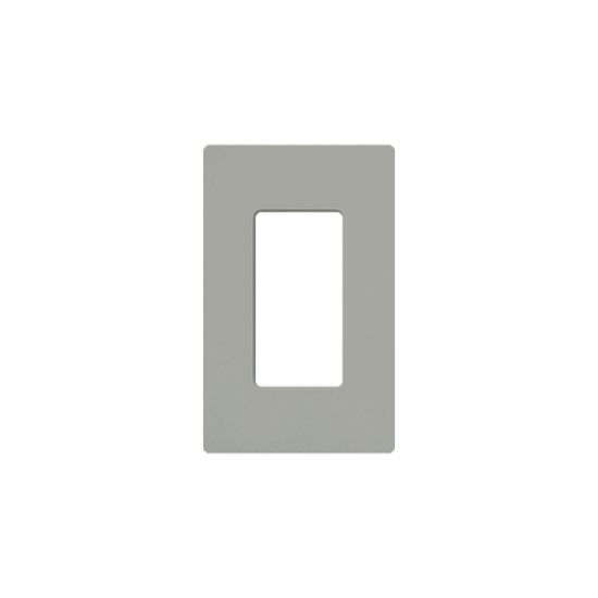 Placa de pared 1 espacio, para atenuador (dimmer), switch ó control remoto PICO inalámbrico.